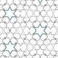 Hanukkah Blue Holidays Star of David 672381 White