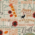 Happy Fall Words 18119 Beige
