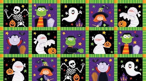 Happy Haunts Motifs panel 20589 85
