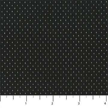 Haptic Woven Black DOTS