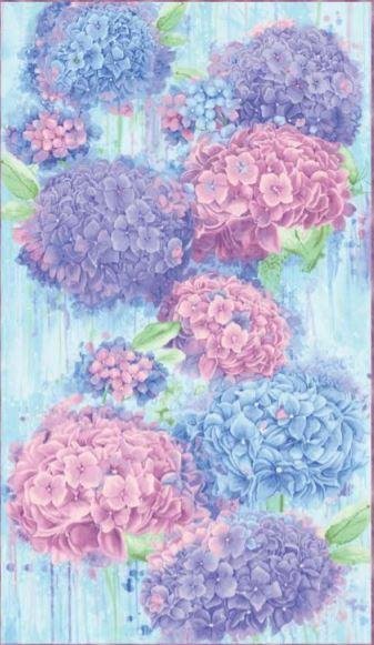Harmony Hydrangea Panel C5220