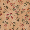 Harvest Floral  212 X Bittersweet on light gold