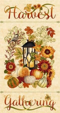 Harvest Gathering Panel 8768P 44 Cream 24" x 44