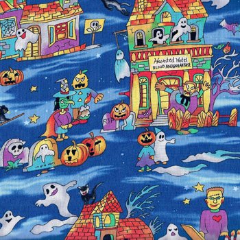 Haunted Evening 4327-Royal Blue