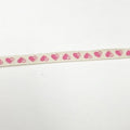 Hearts Cotton Ribbon ~1/2" wide