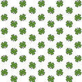 Hello Lucky Four Leaf Clover 9735 6 White