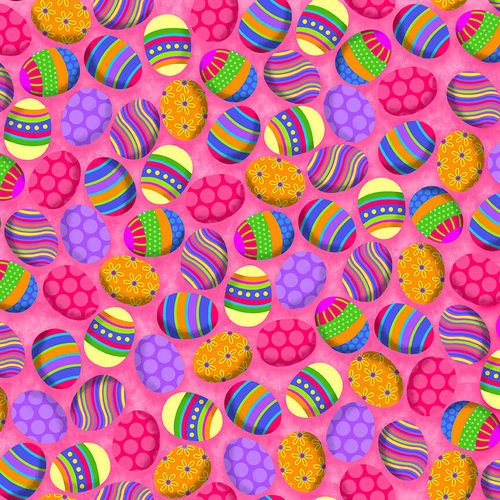 Hello Spring Easter Eggs 4981 22 Pink