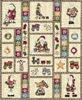 Here Comes Santa Flannel F3763 12 Panel
