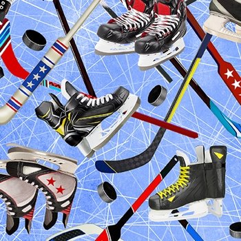 Hockey Power Play Skates 124456 50 Lt Blue