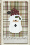 Holly Jolly Santa P40 Tea Towel Patternlet