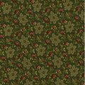 Home for the Holidays Green Floral R25 N855 114 D
