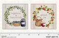 Homemade Happiness Strawberries and Blueberries Spread Joy Panel H P4807PA Multi