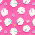 Hop to it! Sheep 6859 22 Pink