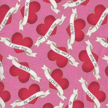 Hugs & Kisses Hearts 22555 P Pink