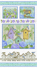 Hydrangea Birdsong Panel 1755P 17