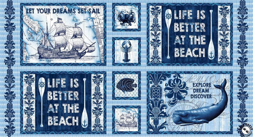 Indigo Coastal Panel