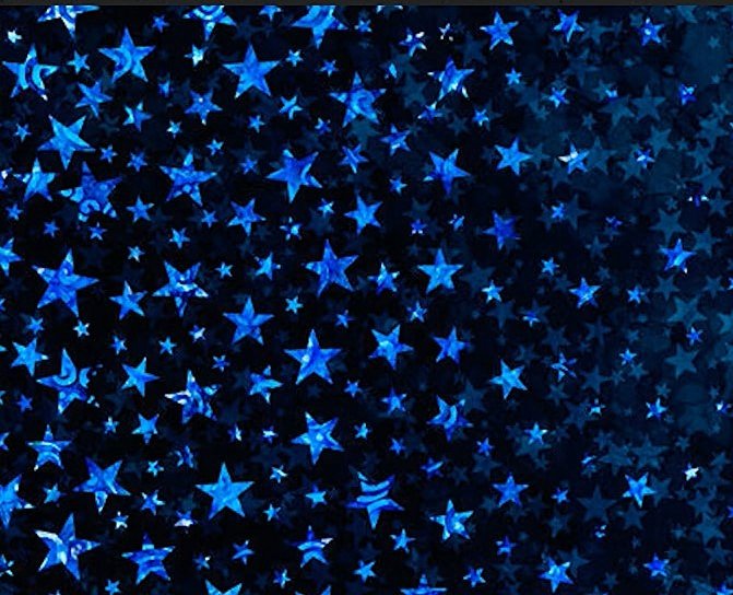 Indivisible Ombre Stars 28686-B -Blue