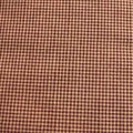Indo Homespun Maroon Teadye Mini Check