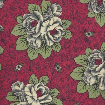 Kathleen Jan Shore Floral 21561 R Red