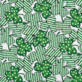 Kiss Me I’m Irish Shamrocks 23050 Z White
