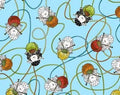 Knit Happy  Sheep knitting 1075 19  Blue