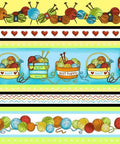 Knit Happy Border Stripe 1081 10 Multi