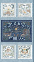 Lakeside Days Life Blocks 24" Panel LDAY05730-PA