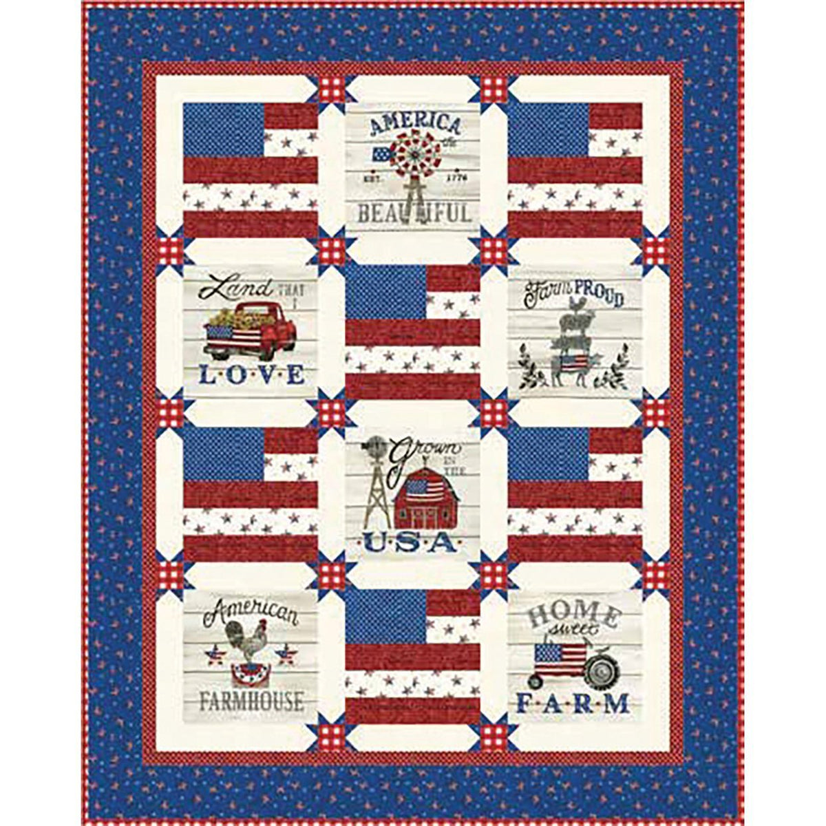Land That I love Quilt Kit