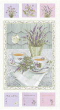 Lavender Garden Panel 9880P 15