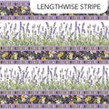Lavender Market Border Stripe 24474-99