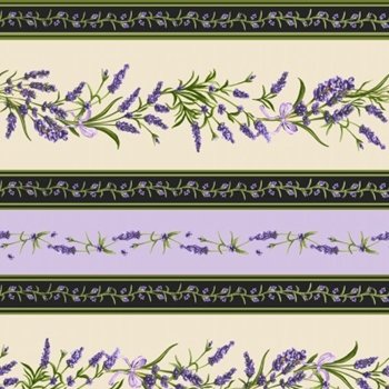 Lavender Sachet Border Stripe MASD10043-E