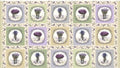 Lavender Sachet Running Blocks Panel MASD10040-E