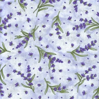 Lavender Thyme with friends Tossed MAS8335-V Violet