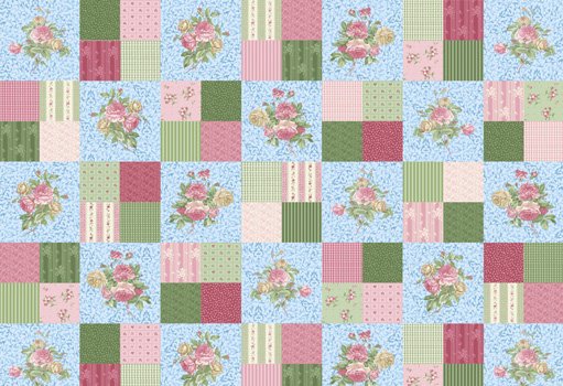 Leading Ladies Encore Patchwork Blue 2643 41