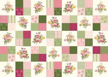 Leading Ladies Patchwork Encore 2643 12 Cream
