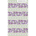 Lilac Garden Border Stripe 25395 91 Multi