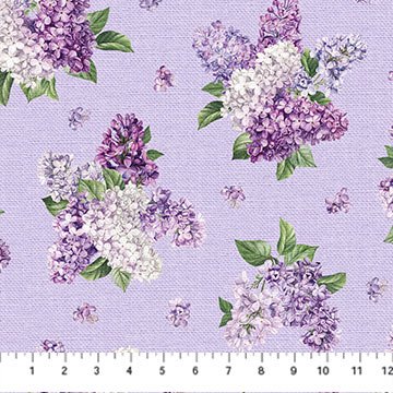 Lilac Garden Tossed Lilacs 25397 82 Light purple