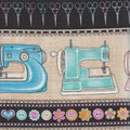 Lil’ Miss Sew & Sew Border Stripe 1001 Black