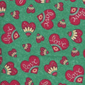 Love Grows Here Hearts  26300 Green