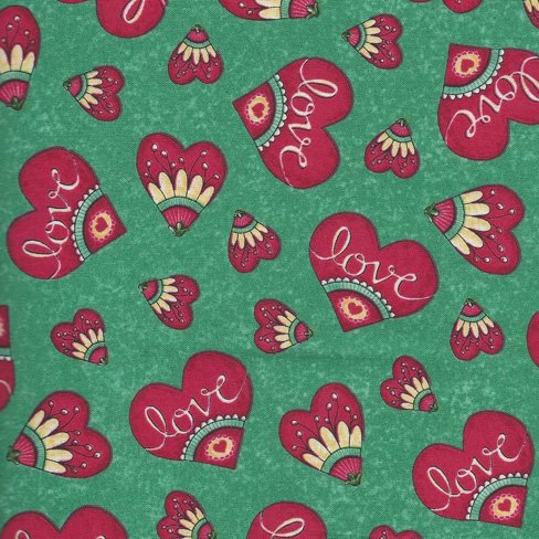 Love Grows Here Hearts  26300 Green