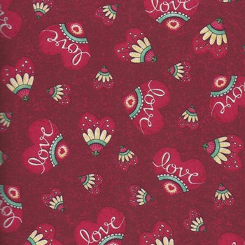Love Grows Here Hearts  26300 Red