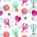 Love is in the Air Hot Air Balloons 1681 01 white