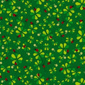 Lucky clover ladybugs 27425 F Dark Green