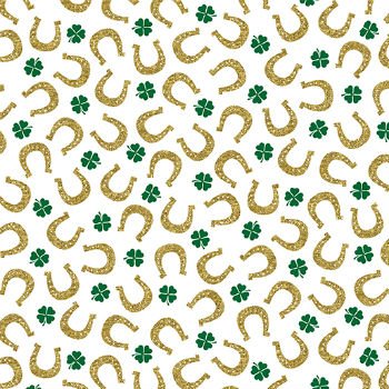 Lucky Horseshoe 8277M 09 White Metalic