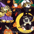 Midnight Halloween Dogs j 4082 128 Black