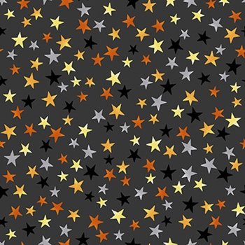 Midnight Magic Stars 6395-94 Black