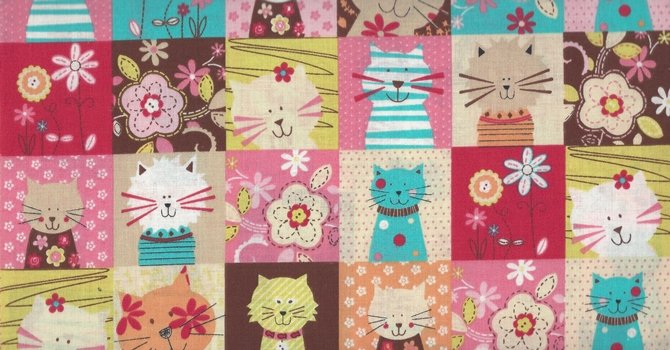 Mixed Medley Patchwork Cats