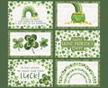 Monthly Placemats St. Patrick's Day 36in X 43in Placemat Panel PD12404R-MARCH