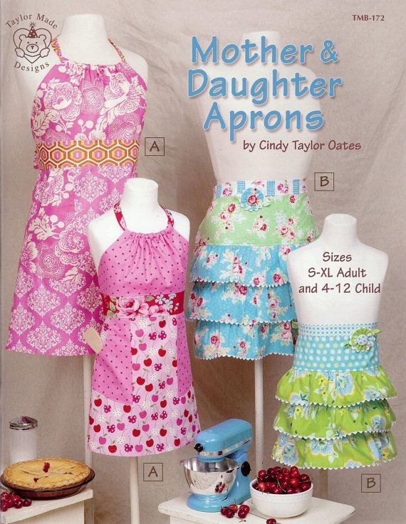 Mother and Daughter Aprons Book