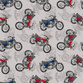 Motorcycles My Tools My rules 513-90 Gray from Henry Glass